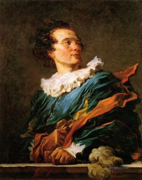 若い男の肖像 ジャン・オノレ・フラゴナール Oil Paintings